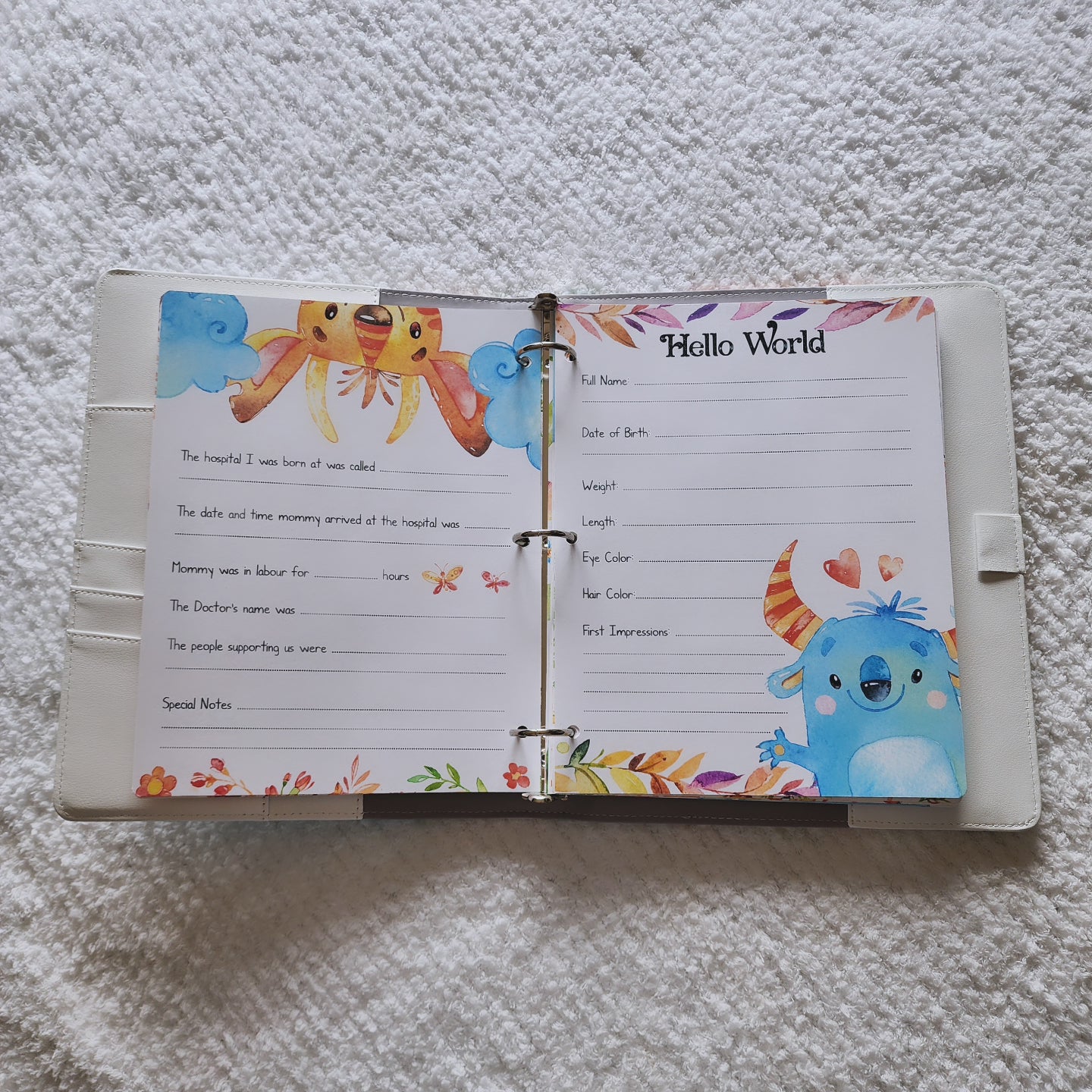 Monster Memory Book