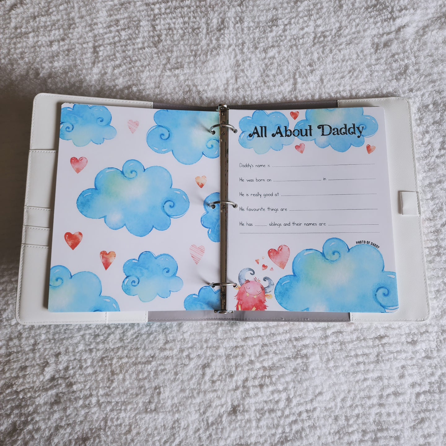 Monster Memory Book