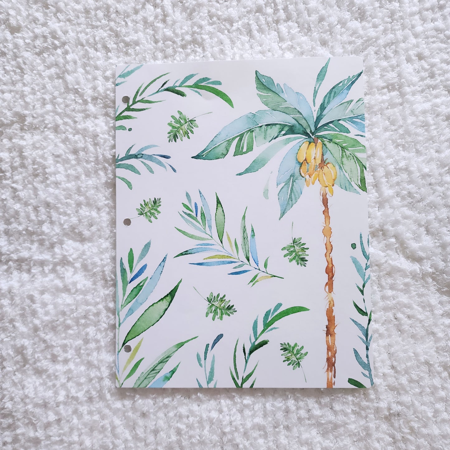 Banana Tree Scrapbook page
