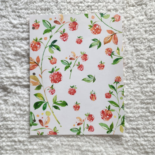 Berry Scrapbook Page
