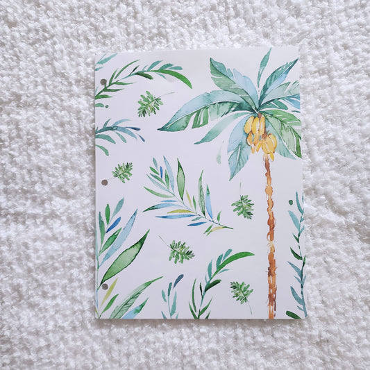 Banana Tree Scrapbook page